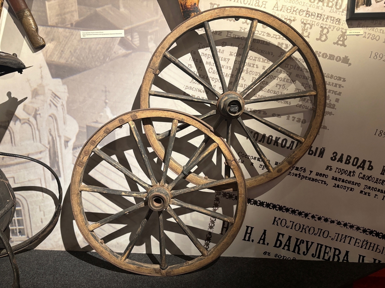 Колеса от деревянного велосипеда